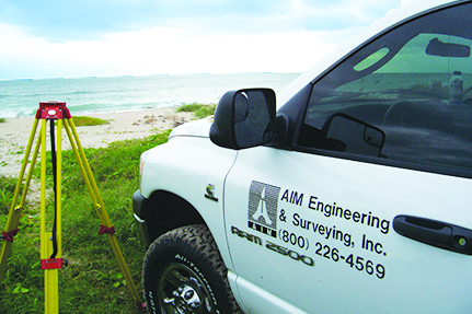 Surveying Equipment and Workers